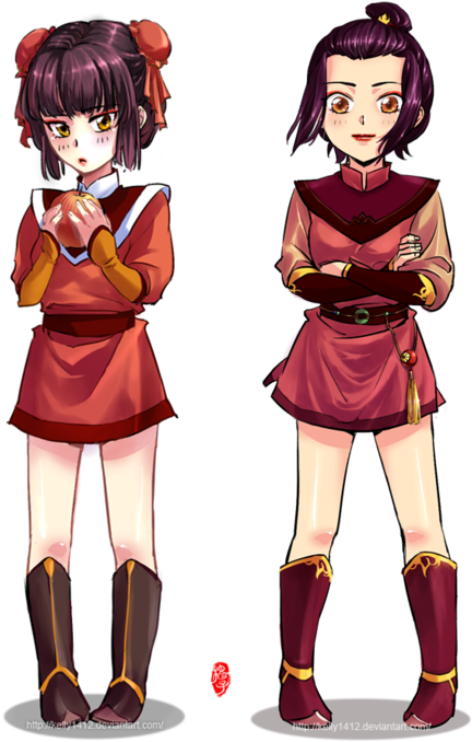 Avatar Der Herr Der Elemente Images Azula And Mai Wallpaper - Mai Avatar (500x703), Png Download