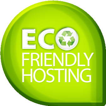 Psd Green Eco Friendly Sign (390x360), Png Download