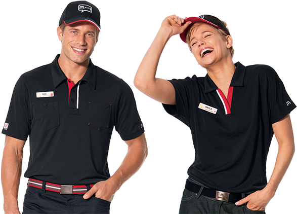 Pro Mcdonalds Supplies Your Entire Work Uniform - Professional Golfer (1200x421), Png Download