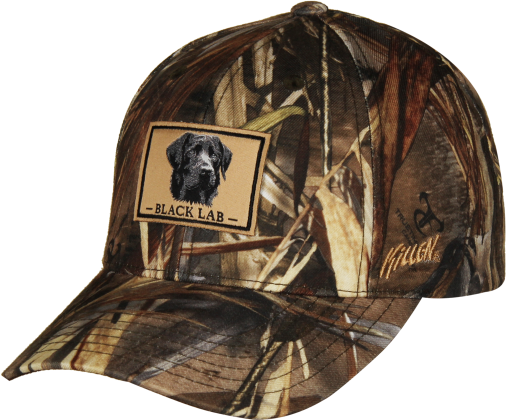 Download Black Lab Camo Hat Gillsngame Hat PNG Image with No