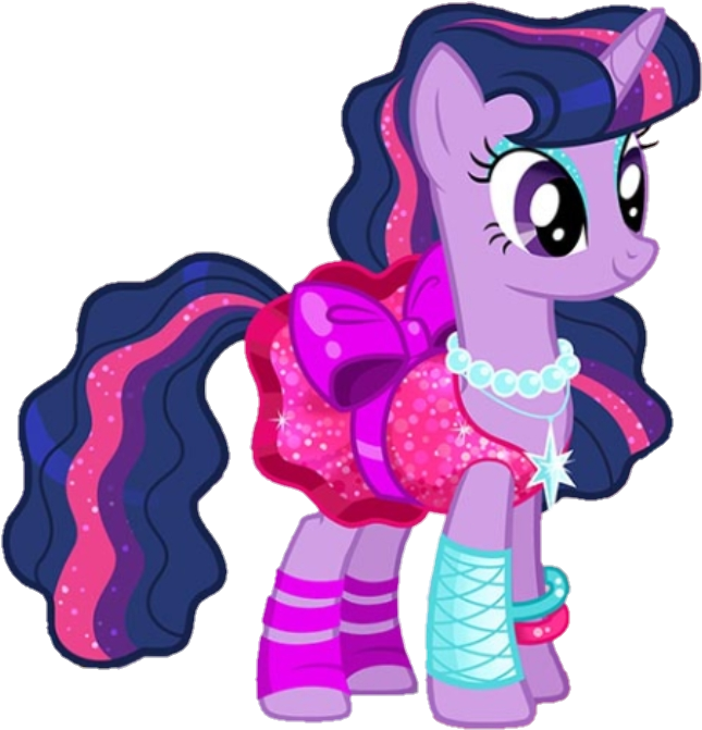 80s, Gameloft, Makeup, Pop Princess Twilight, Retro, - Twilight Sparkle (739x714), Png Download