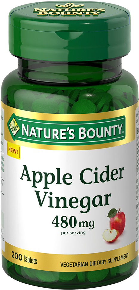 Nature's Bounty Apple Cider Vinegar Tablets - Nature's Bounty Biotin 1000 Mcg, 100 Tablets (750x1000), Png Download