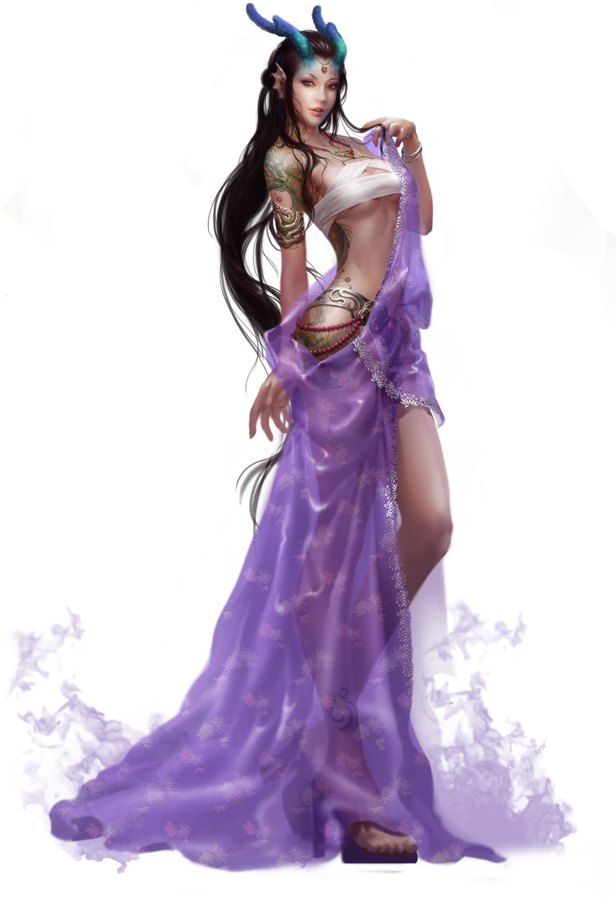 Sexy & Beautiful Art - Halloween Costume (1280x1818), Png Download