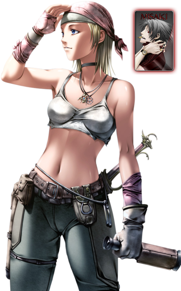 Pirategirl Render By Misaki Kopie - Sexy Female Pirate Anime (667x1000), Png Download