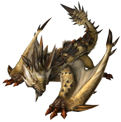 Needle Wyvern - Monster Hunter Hyujikiki (397x400), Png Download