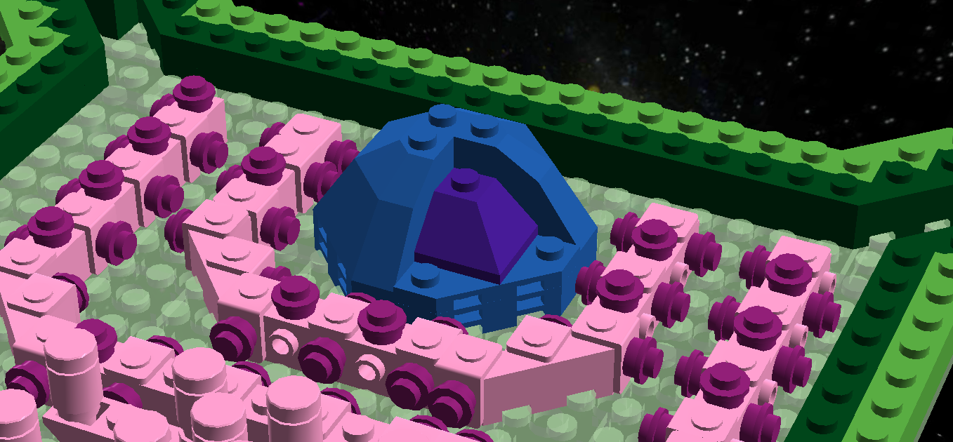 Lego Plant Cell - Lego Plant Cell Model (1357x630), Png Download