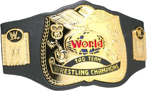 Or If So Wwe World Tag Team Title - Wwe World Title Belt: Tag Team Champions (smack Down) (500x500), Png Download