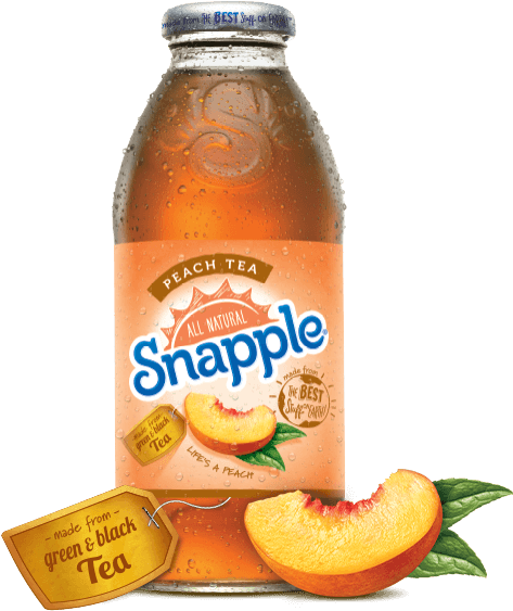 Snapple Peach Tea (571x571), Png Download