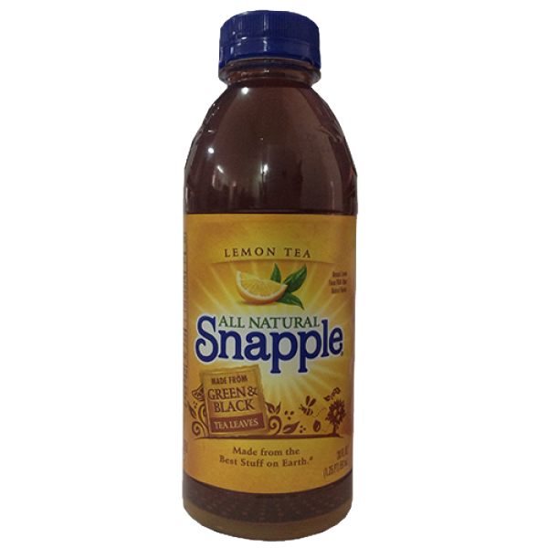 Snapple Lemonade Iced Tea - 16 Fl Oz Bottle (600x600), Png Download