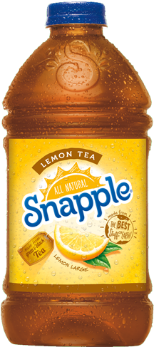 Snapple Png Download - Snapple Iced Tea Lemon (250x500), Png Download