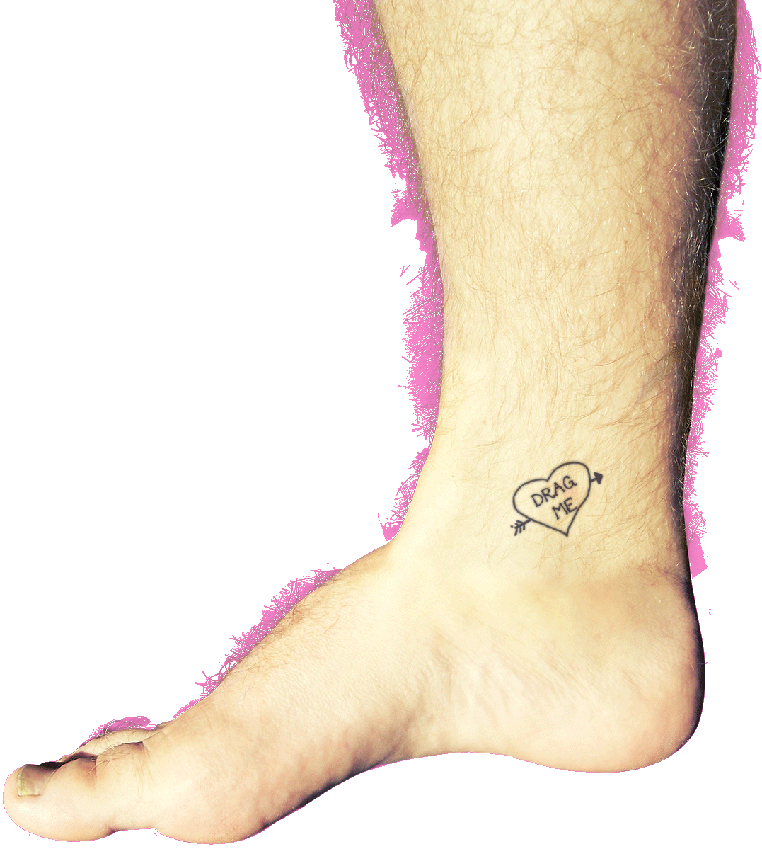 Toe Licker - Barefoot (1077x1199), Png Download