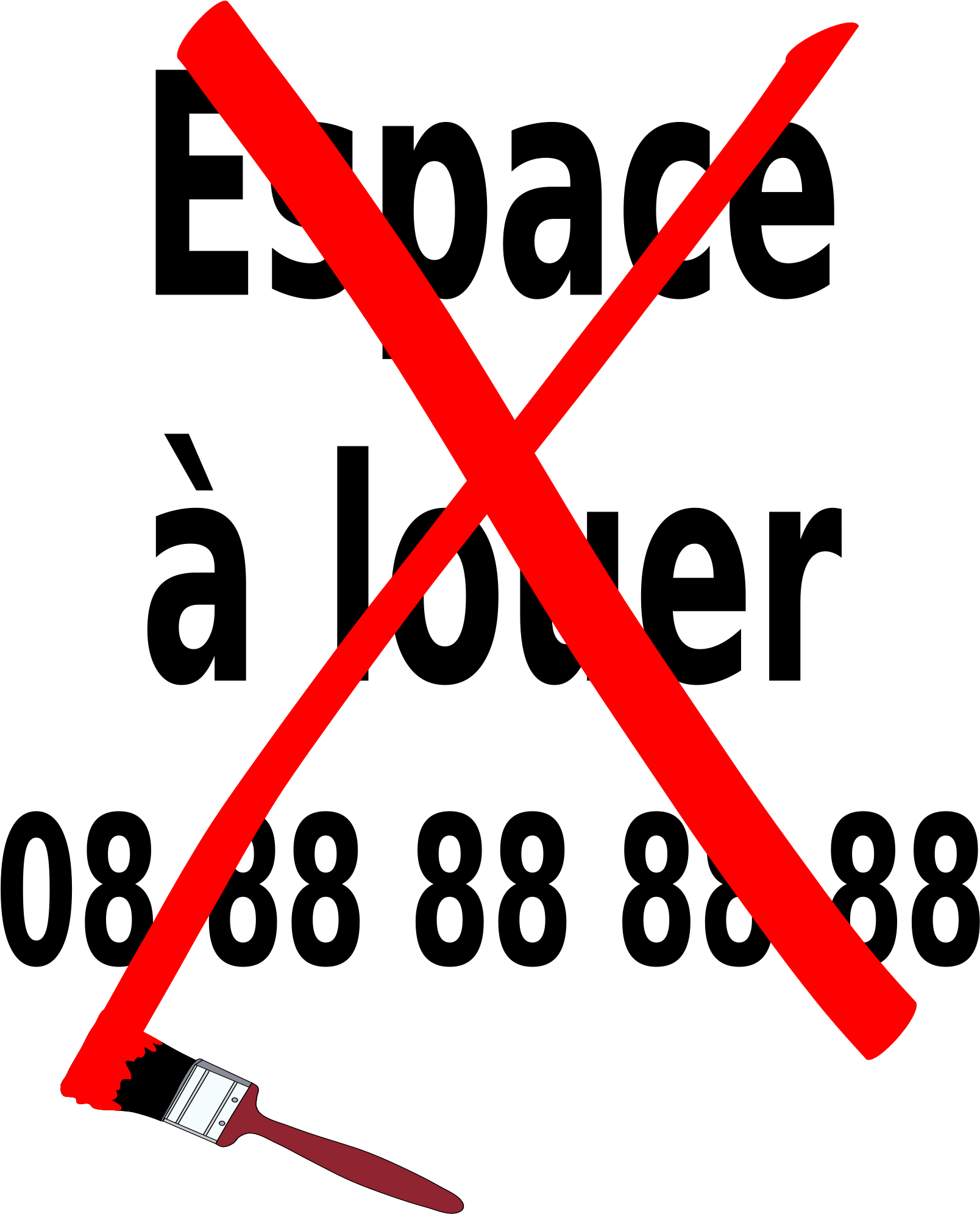 This Free Icons Png Design Of Stop Advertising (1697x2400), Png Download