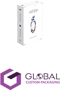 Custom Printed Playing Card Packaging Boxes - Box (400x400), Png Download