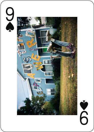 Blank Playing Card Png (424x569), Png Download
