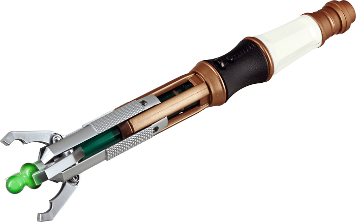 Sonic Screwdriver - Doctor Who - Twelfth Doctor's Sonic Screwdriver - Peter (700x437), Png Download