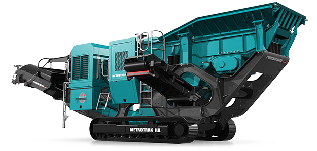 Powerscreen Metrotrak Ha (640x360), Png Download