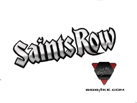 Saints Row 4 Logo Render Free Forum Sigs Gallery - Saints Row 3 (480x360), Png Download