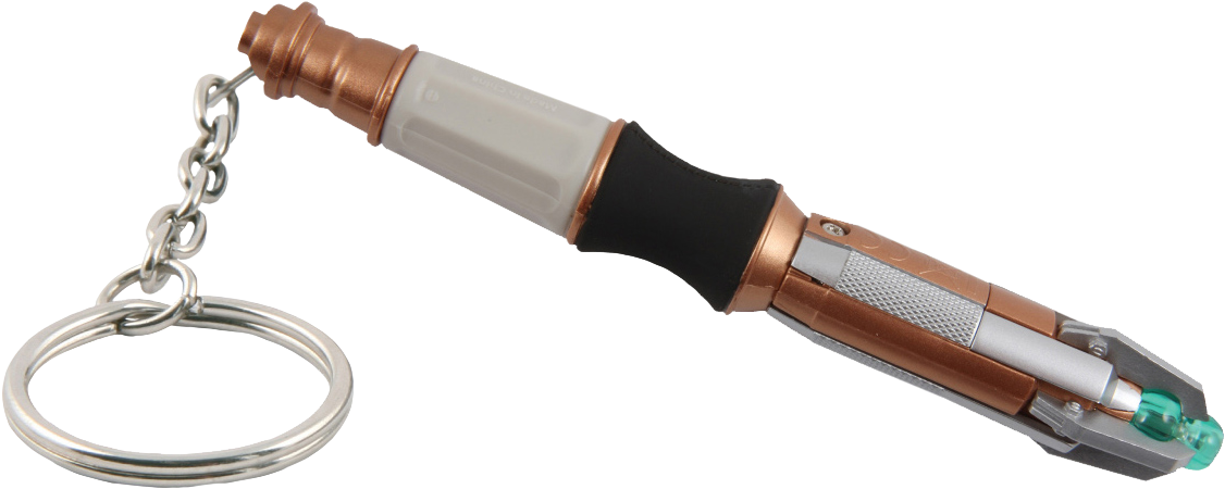 Chaveiro Sonic Screwdriver 11º Doutor Doctor Who - Doctor Who 11th Keychain Sonic Screwdriver Torch (1490x1030), Png Download