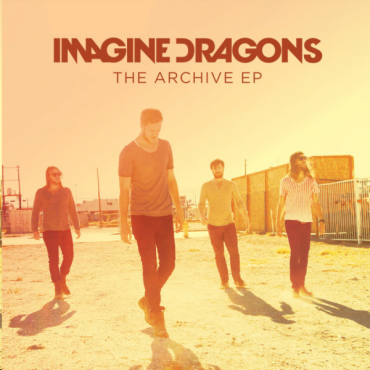 Imagine Dragons Font - Imagine Dragons Round And Round Cover (370x370), Png Download