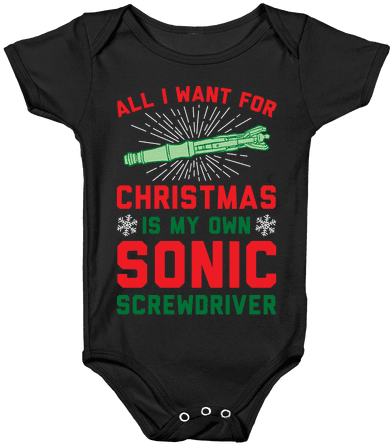 All I Want For Christmas Is My Own Sonic Screwdriver - Metroid Ridley T Shirt (484x484), Png Download