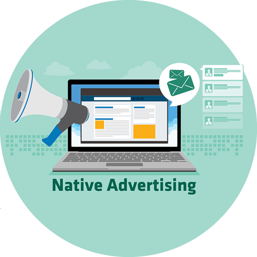 Native Advertising Icon - Native Advertising (500x500), Png Download