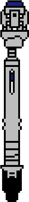 Sonic Screwdriver 10th Doctor (450x1200), Png Download