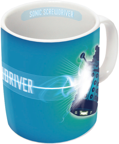 Sonic Screwdriver Mug - Doctor Who - Sonic Screwdriver Mug (398x480), Png Download