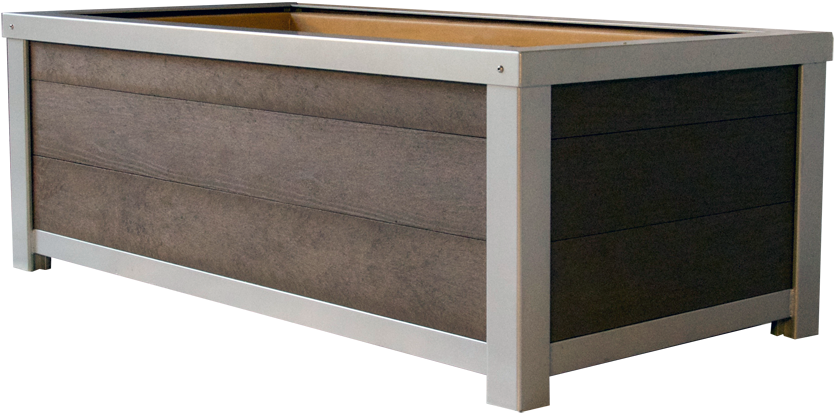 Urban Form Self Watering Rectangular Planter - Urban Area (1000x526), Png Download