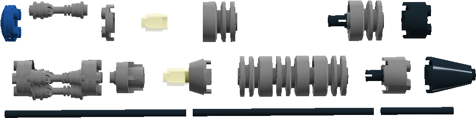 The Ninth Doctor's Sonic Screwdriver - Dumbbell (1362x642), Png Download