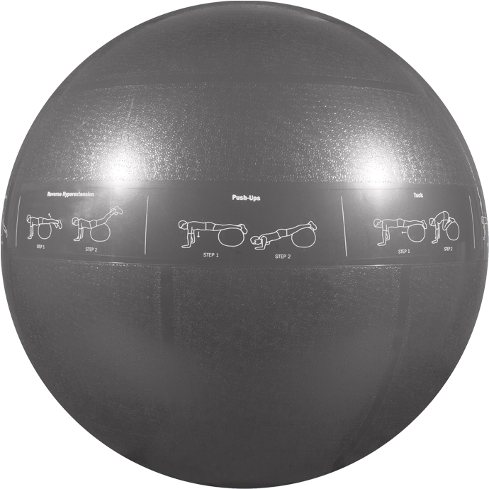 Gofit 75cm Pro Stability Ball - Gofit 65cm Pro Stability Ball- Part #gf-65pro, Red (700x700), Png Download