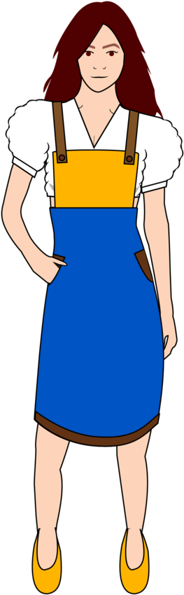 Overalls 2ccc 01 - Cartoon (1000x1000), Png Download
