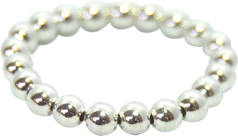 Sterling Silver Ring - Silver (1987x1842), Png Download