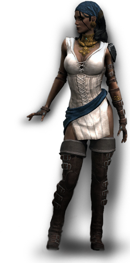 Dragon Age Isabela Outfit (421x850), Png Download