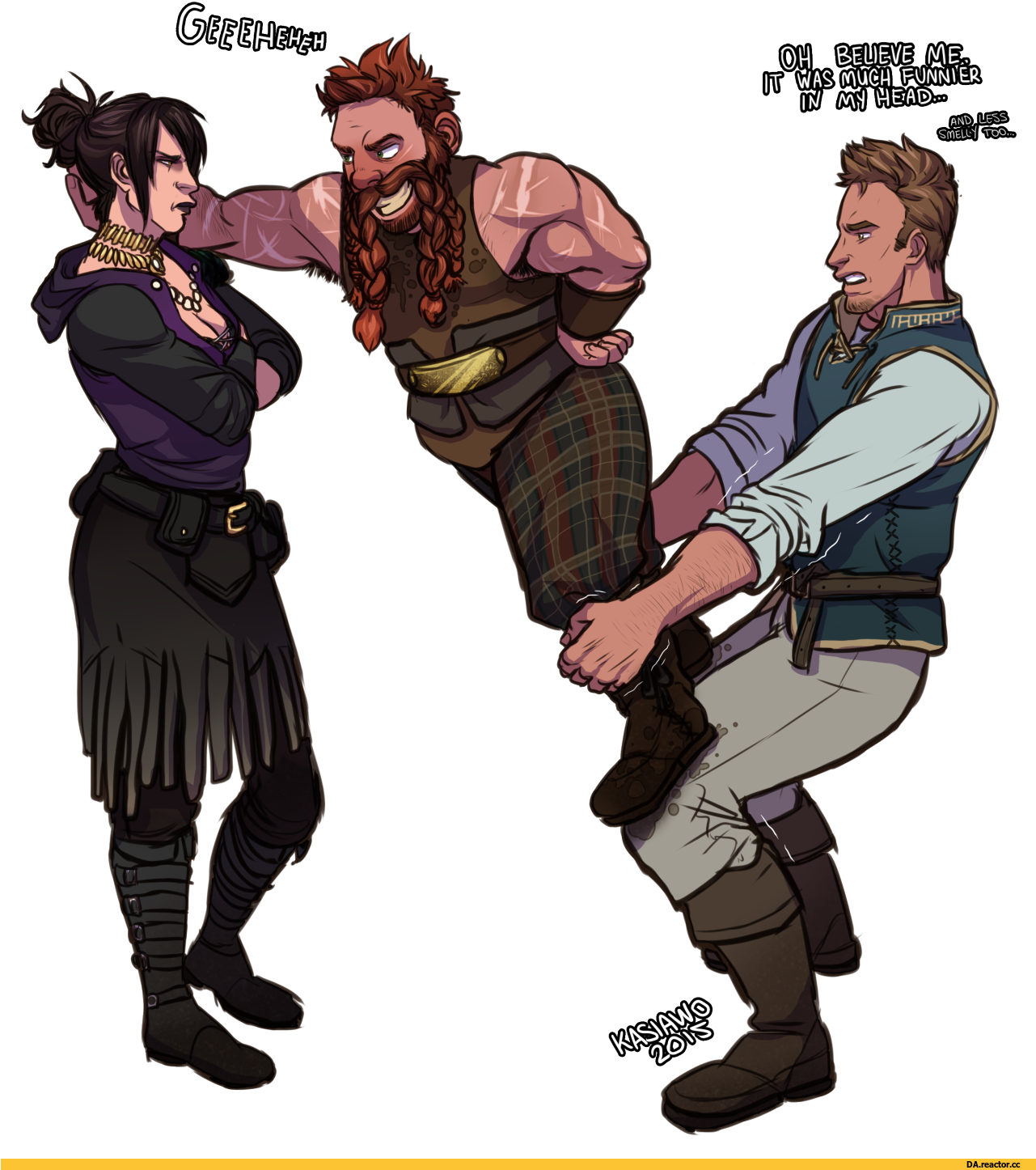 Dao Dragon Age Фэндомы Алистер 2065276 - Dragon Age Alistair And Elf (1280x1465), Png Download