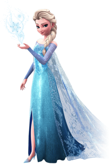 Queen Elsa - Kingdom Hearts 3 Frozen Elsa (350x525), Png Download