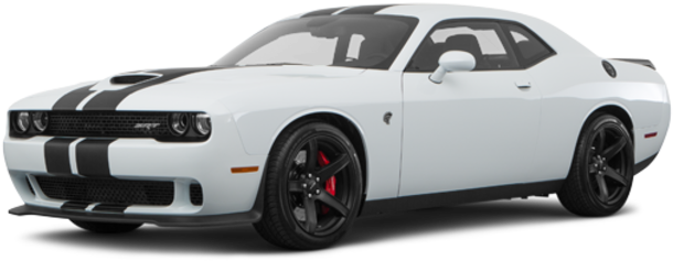 Dodge Challenger Srt Hellcat 2018 - 2016 Dodge Challenger Sxt White (770x435), Png Download