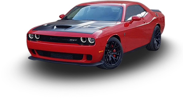 Dodge Challenger Hellcat, - Kör Muskelbil Hellcat På Allmän Väg - 40 Km (596x321), Png Download