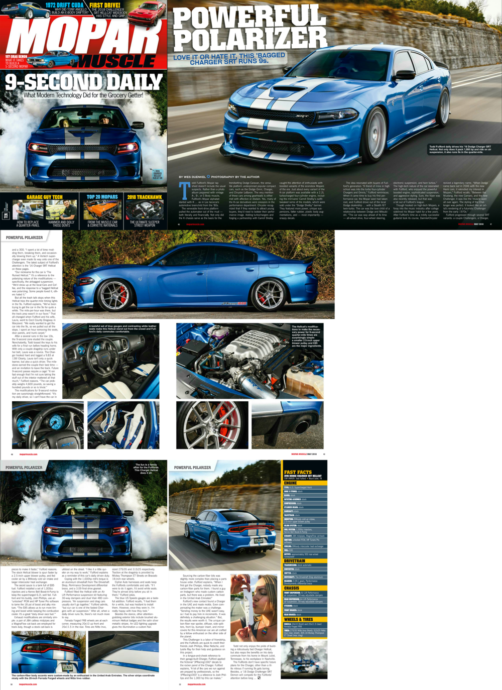 Published In The May 2018 Issue Of Mopar Muscle Magazine (1000x1374), Png Download