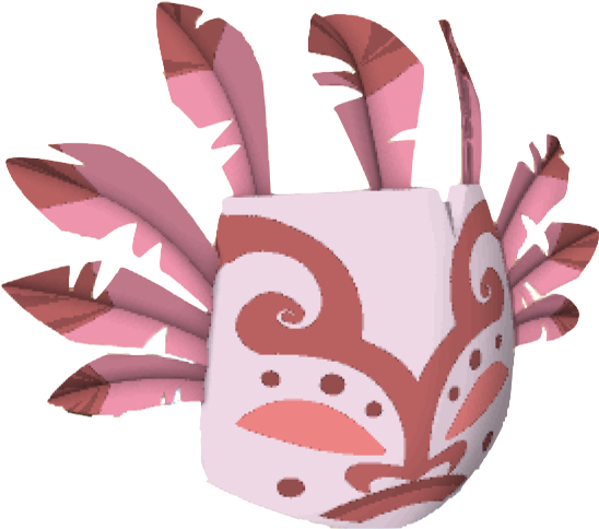 Pink Mask (558x485), Png Download