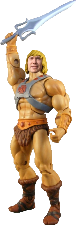 Heman - Figurine (259x738), Png Download