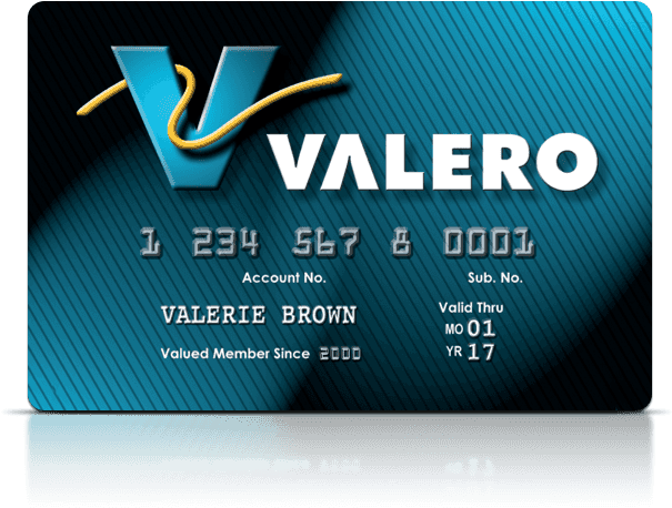 Credit Card - Valero Card (650x470), Png Download