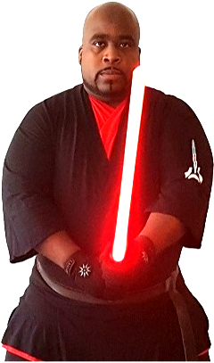 Light Saber Competitive League - Sitting (284x438), Png Download