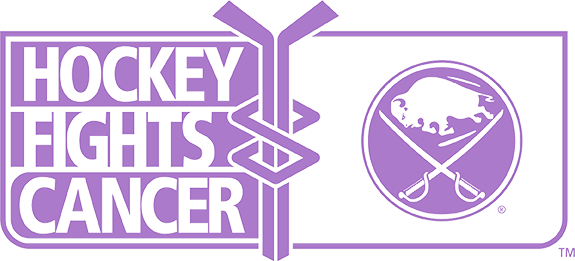 Hockey Fights Cancer Logo - Hockey Fights Cancer 2017 (575x261), Png Download