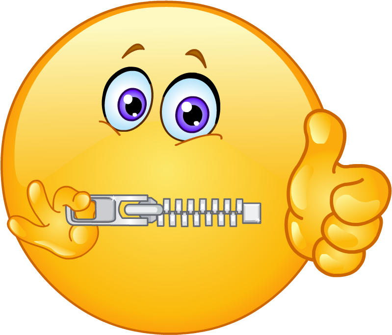 Smiley, Zip, Stille, Dont Talk, Dont Laugh Of Others - Smiley Pics For Whatsapp (1023x767), Png Download