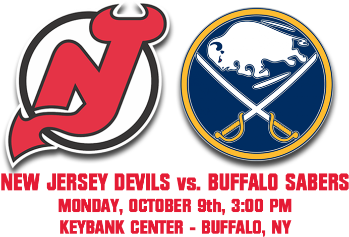 Gdt - - Devils Vs - Sabres - 3 - 00pm Msg - Hfboards - Buffalo Sabres Logo (700x504), Png Download