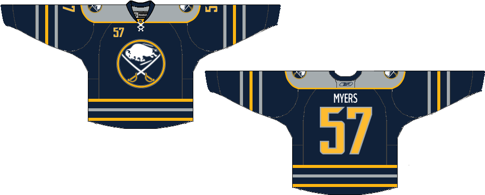 Sidelines Toss Pillow Sabres, Black, Throw Pillows, (991x427), Png Download