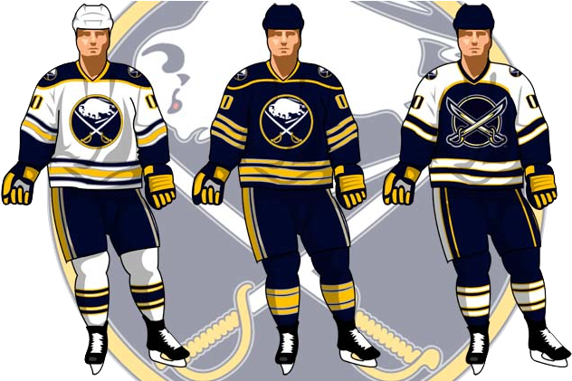 Old Concepts Page - Sabres Red Jersey (638x420), Png Download
