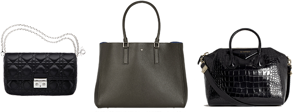 Olivia Palermo - Miranda Kerr Croc Bag (600x250), Png Download