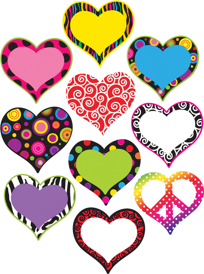 Tcr5100 Fancy Hearts Accents Image - Teacher Created Resources Hearts Accents (5100) (900x900), Png Download