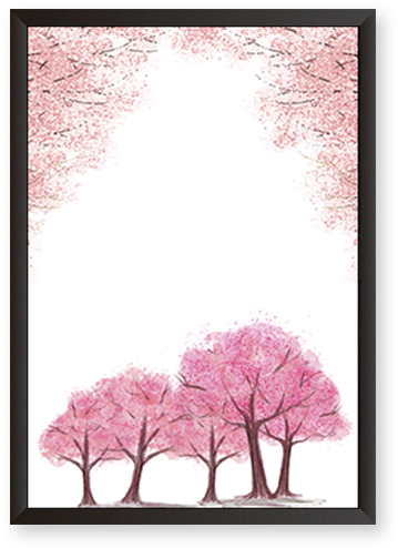 Beautiful Pink Trees - Onzen Konjac Sponge All Natural Japanese Facial Sponge (600x600), Png Download